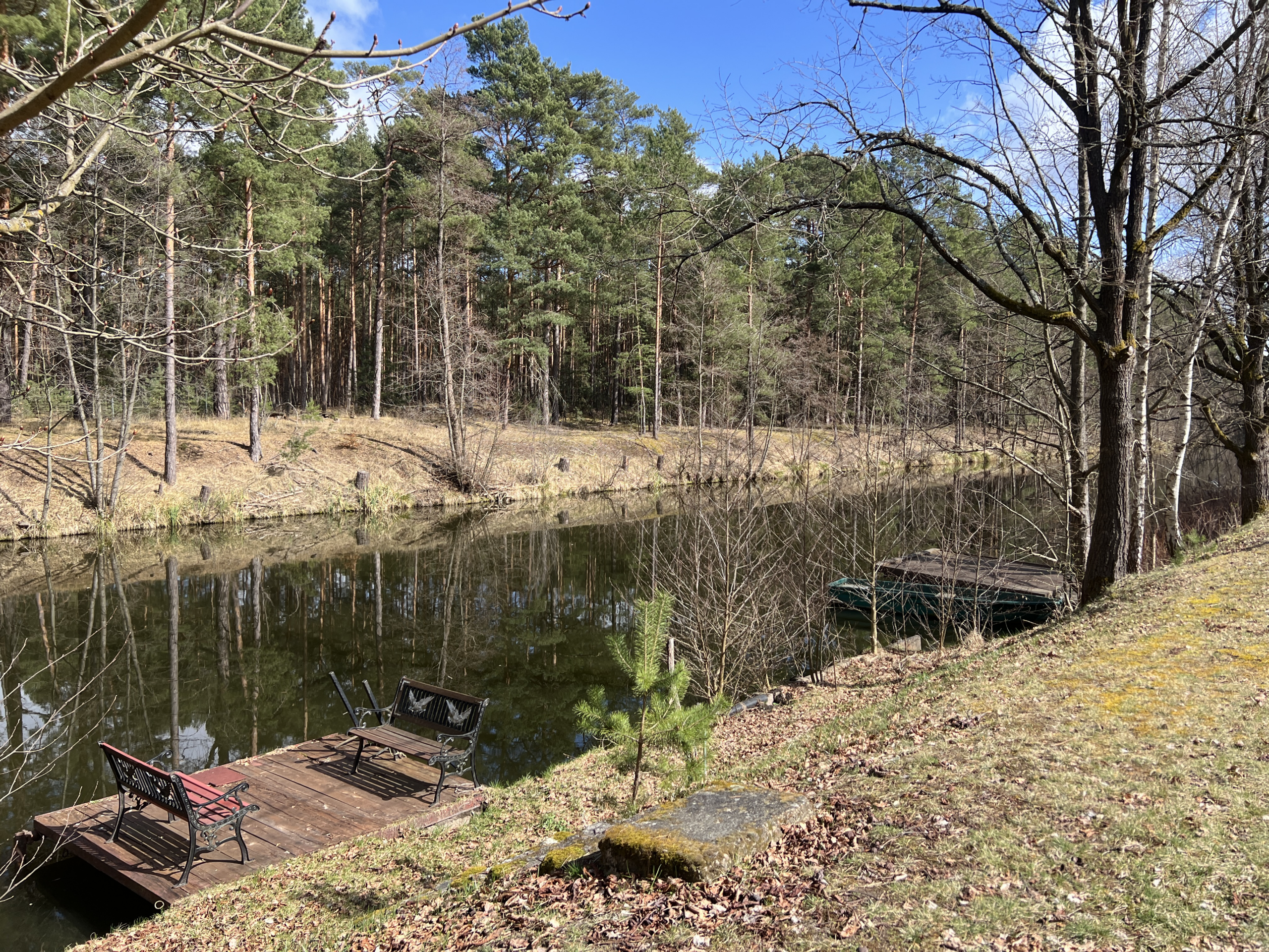 Privatsteg Ferienhaus Ferienhaus im Spreewald Privatsteg